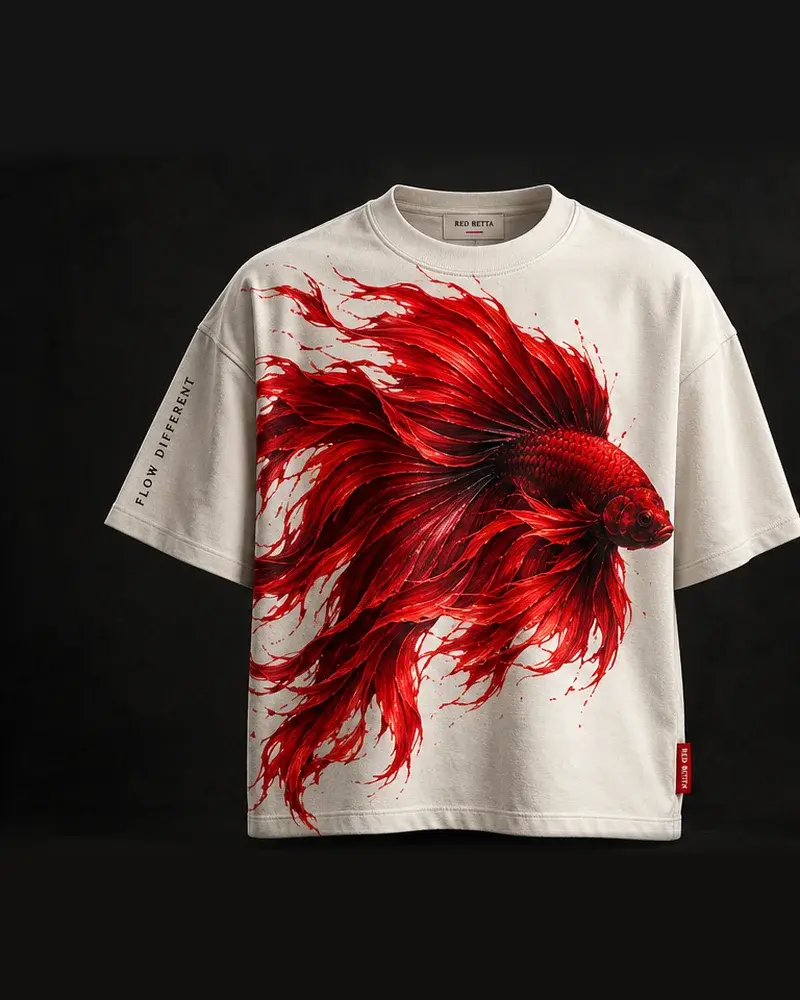 Betta Mark Tee (Bone)