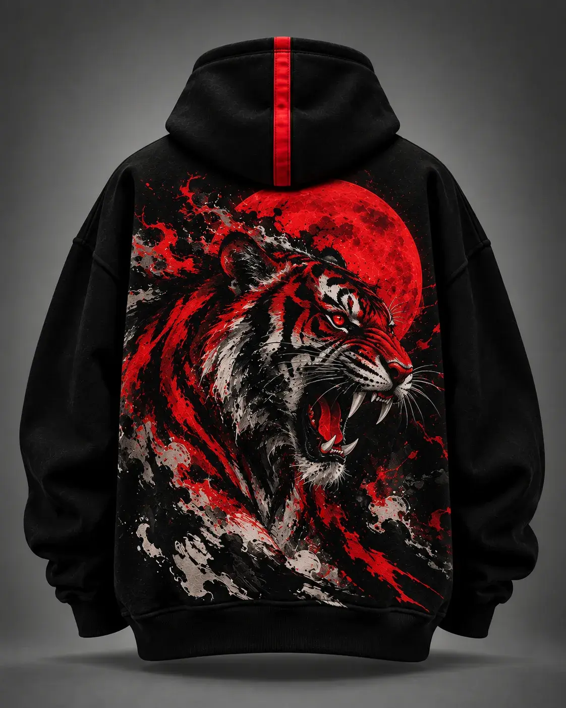Crimson Tiger Hoodie