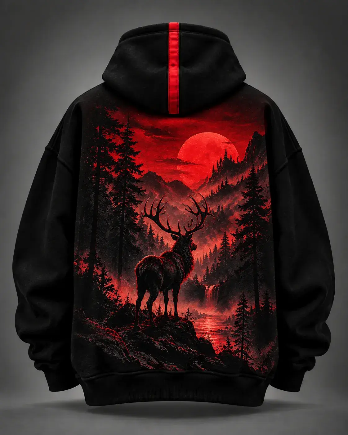Red Forest Hoodie